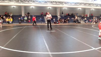 70 lbs Cons. Semi - Rocky Aliberti Jr, Mile High Wrestling Club vs Steven Martinez, Iii, Las Animas
