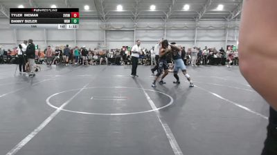 144 lbs Round 1 (8 Team) - Tyler Ineman, St Vincent St Mary vs Danny Sizler, West Geauga Wolverines