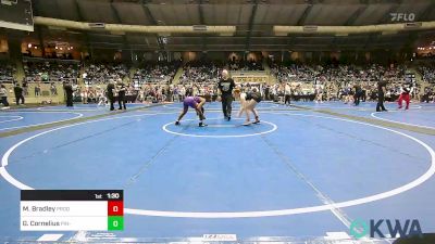 138 lbs Quarterfinal - Millie Bradley, Prodigy Elite vs Giyana Cornelius, Pin-King All Stars