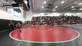 105 lbs Semifinal - Kylie Nakamoto, Doherty vs Harper Adams, Columbine