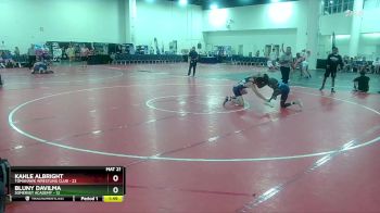 157 lbs Round 1 (10 Team) - Kahle Albright, Tomahawk Wrestling Club vs Bluny Davilma, Somerset Academy