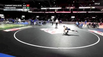 106 lbs Champ. Round 2 - Derek Norton, Shorewood vs D`anthony Garcia Reyes, Selah