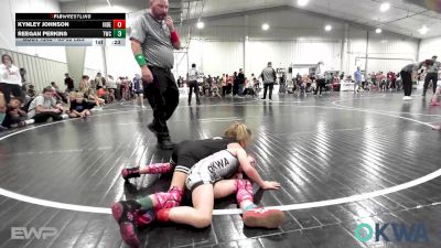 49-52 lbs Rr Rnd 5 - Kynley Johnson, Independent vs Reegan Perkins, Tahlequah Wrestling Club