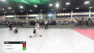 109 lbs Consi Of 8 #2 - Uriah Correa, Servite HS vs Joey Guanella, Windsor