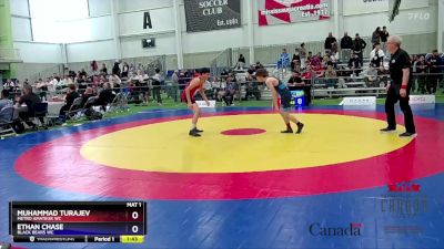 51kg Semifinal - Muhammad Turajev, Metro Amateur WC vs Ethan Chase, Black Bears WC