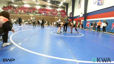 126 lbs 3rd Place - Bennett Mikles, Team Tulsa Wrestling Club vs Kamari Chatman, HURRICANE WRESTLING ACADEMY