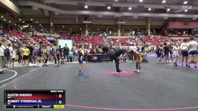 84 lbs Cons. Round 1 - Austin Shendo, NM vs Robert Stegeman Jr., OK