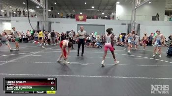 96 lbs Round 3 (4 Team) - Sanchir Edington, Revival Black vs Lukas Boxley, Seagull