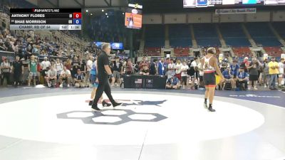 132 lbs Champ. Rd Of 64 - Anthony Flores, Idaho vs Shae Morrison, Oregon