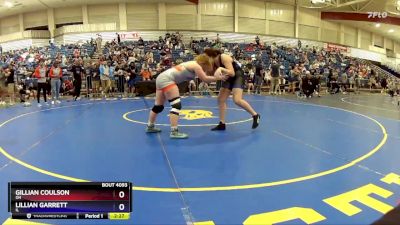 170 lbs Champ. Round 1 - Gillian Coulson, OH vs Lillian Garrett, IL