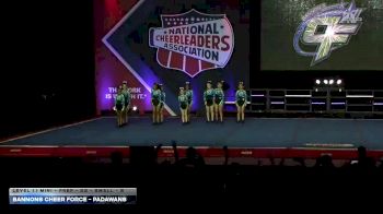 Bannons Cheer Force - Padawans [2026 L1.1 Mini - PREP - D2 - Small - B] 2026 NCA All-Star National Championship