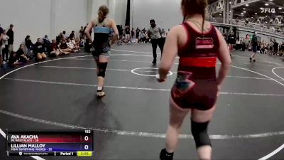 132 lbs Semis (4 Team) - Sierra Chiesa, PA West Black vs Belle Konopka, MGW Something Wicked