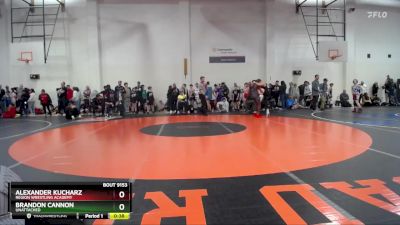 125 lbs Round 4 - Brandon Cannon, Unattached vs Alexander Kucharz, Region Wrestling Academy