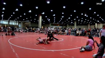 100 lbs Placement Matches (8 Team) - Alyana Barreto, Intergalactic Angels vs Natalie Beaumont, Mat Clash Beastin`