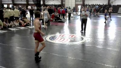 132 lbs Round 3 (8 Team) - Rowdey Peterson, Juab vs Morgan Ostler, Salem Hills