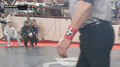 145_B lbs Quarterfinal - Grayson Leiva, West York vs Grayson Helms, Downingtown West