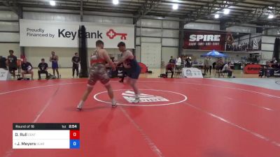 130 kg Round Of 16 - Dawson Rull, Central Missouri vs John Meyers, Clarion RTC