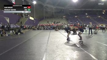 184 lbs 2nd Wrestleback (16 Team) - Bradley Mayse, Grand Valley State vs Sam Bruss, UMary