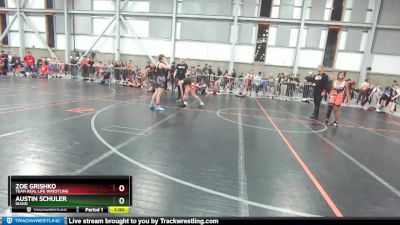 117-119 lbs Round 2 - Zoe Grishko, Team Real Life Wrestling vs Austin Schuler, Idaho