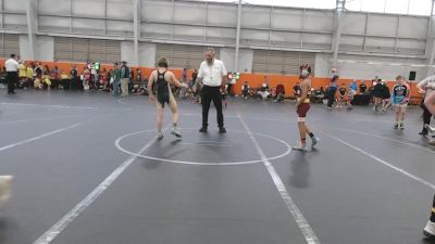 92 lbs Round 4 (6 Team) - Aaqil Robinson, Empyre WC Gold vs Landon Owens, Meridian Maniacs