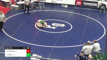 124 lbs Quarterfinal - Colby Townley, Salisburg vs Cole Byler, Pequea Valley