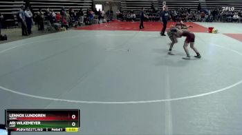 97 lbs Cons. Round 1 - Ari Wilkemeyer, LARP vs Lennox Lundgren, LCWM