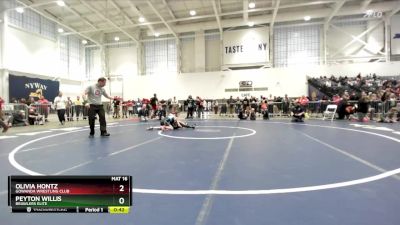 79-81 lbs Round 1 - Peyton Willis, Brawlers Elite vs Olivia Hontz, Gowanda Wrestling Club