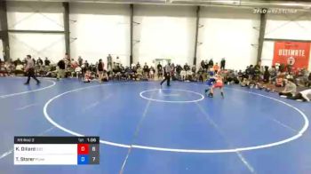 40 kg Prelims - Keneau Dillard, Beca Gold vs Tas Storer, Poway Elite