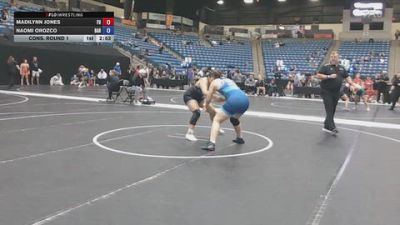 180 lbs Cons. Round 1 - Naomi Orozco, Barton Community College vs Madilynn Jones, Friends University