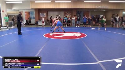 220 lbs Semifinal - Grayson Starrett, River City Wrestling LLC vs Joseph Elaal, Virginia Team Predator