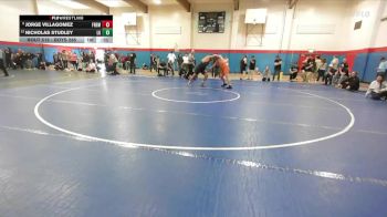 Boys 285 lbs Cons. Round 2 - Jorge Villagomez, Fremont (Sunnyvale)&nbsp;Boys vs Nicholas Studley, Los Gatos Boys