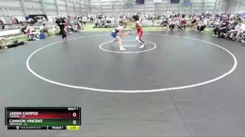 152 lbs Round 1 (8 Team) - Jaden Campos, Virginia vs Cannon Vincent, Arkansas