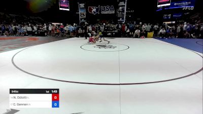 94 lbs Cons 4 - Niko Odiotti, IL vs Cruz Gannon, IA