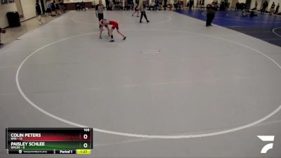 105 lbs Finals (8 Team) - Paisley Schlee, GMLOS vs Colin Peters, KMS