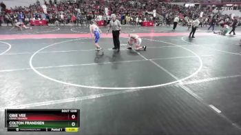 115 lbs Champ. Round 2 - Obie Vee, Crass Trained vs Colton Frandsen, Athens