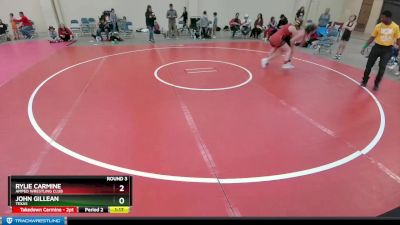 153-164 lbs Round 3 - John Gillean, Texas vs Rylie Carmine, Amped Wrestling Club