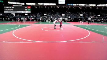 140 lbs Cons. Round 2 - Liam Long, BLW3 vs Landon Dee, Unattached