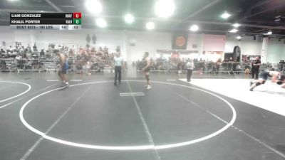 190 lbs Consi Of 8 #1 - Liam Gonzalez, Unattached vs Khalil Porter, Valhalla