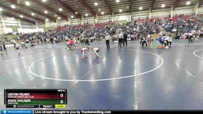 52 lbs Semifinal - Knox Mauger, Westlake vs Jayvin Fearn, Morgan Wrestling Club