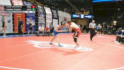 215 Class 4 lbs Cons. Round 2 - Dominic Stinson, Liberty vs Louis Van Batavia, Park Hill
