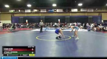 132 lbs Cons. Round 4 - Ethan Jackson, North Platte vs Cass Cure, Platte Valley