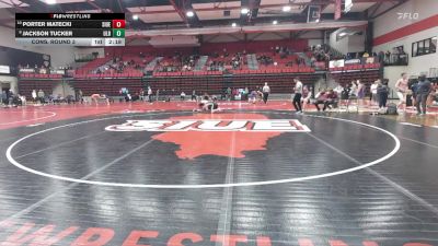 133 lbs Cons. Round 3 - Porter Matecki, SIUE vs Jackson Tucker, Little Rock