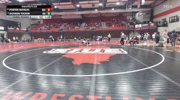 133 lbs Cons. Round 3 - Porter Matecki, SIUE vs Jackson Tucker, Little Rock