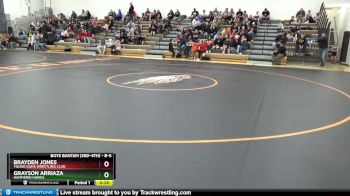 B-5 lbs Quarterfinal - Brayden Jones, Young Guns Wrestling Club vs Grayson Arriaza, Hammerin Hawks