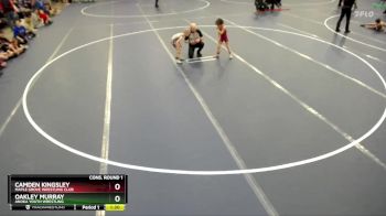 Cons. Round 1 - Camden Kingsley, Maple Grove Wrestling Club vs Oakley Murray, Anoka Youth Wrestling