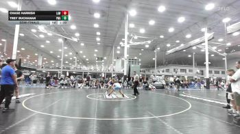 174 lbs Semifinal - Chase Harnish, LAW - HSC vs Trey Buchanan, Parabellum Wrestling Academy- HSC