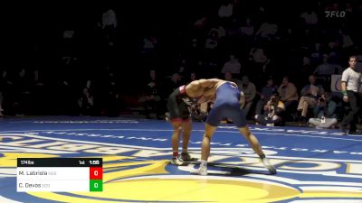 174 lbs Cade Devos, SDSU vs Mikey Labriola, NEB