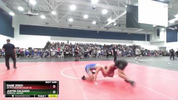 138 lbs Cons. Round 3 - Dane Zisko, OC RTC/Fountain Valley HS vs Justin Salgado, Temescal Canyon