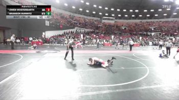 95 lbs Cons. Semi - Branson Burwitz, Team Nazar Training Center vs Owen Wusterbarth, Askren Wrestling Academy