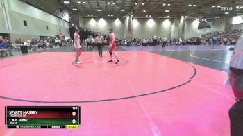 190 lbs Cons. Round 5 - Wyatt Massey, Thompson HS vs Cam Himel, Jesuit